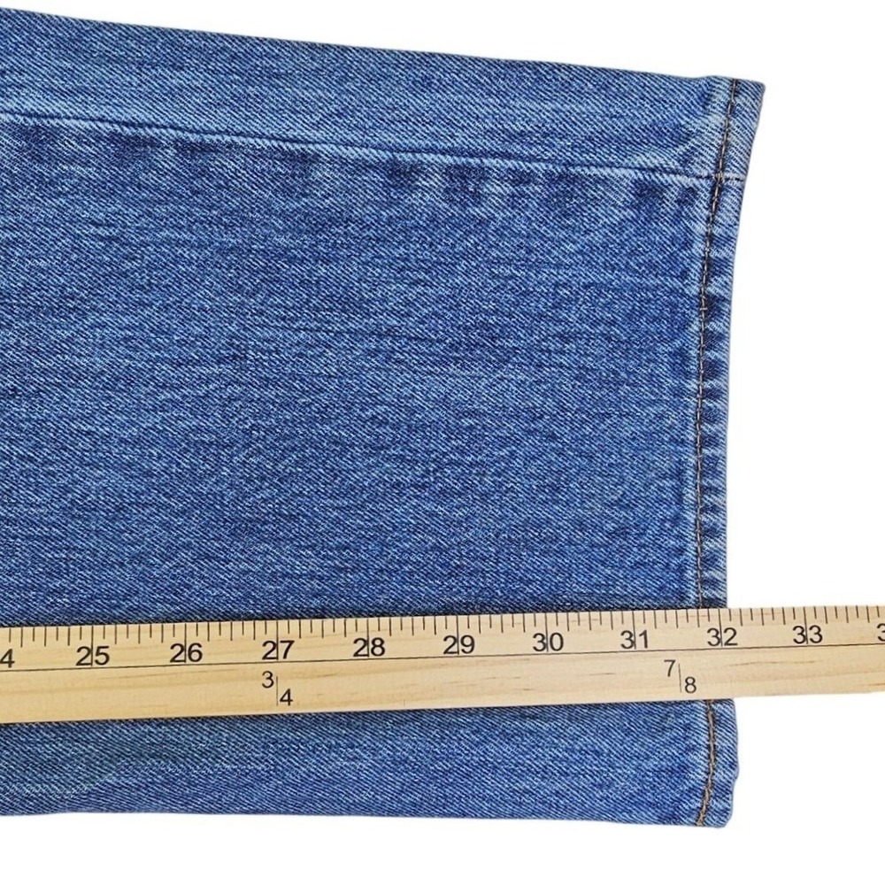 Levis 501 Original Fit Mens Jeans Medium Wash Blue Straight Leg 38x34 00501-0193 - Picture 7 of 12